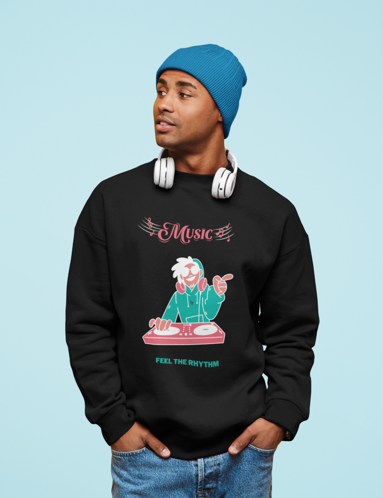 Sweat-shirt homme nouvelle collection 2025/2026 avec design exclusif Rycrea – style moderne et confortable.